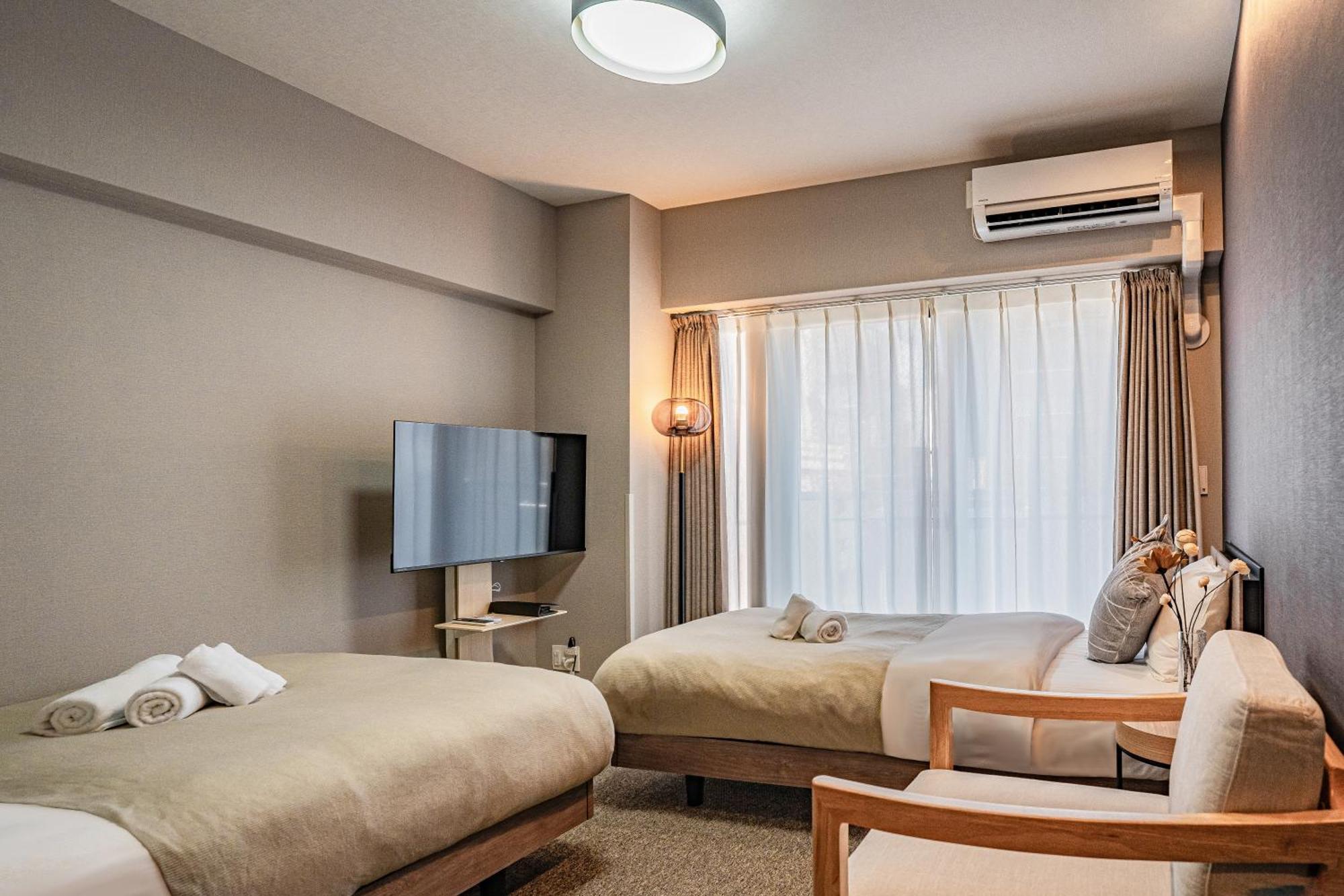 Apartment Hotel 11 Umeda Kamiyama Ōsaka Exterior foto